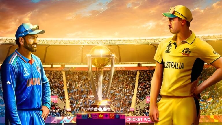 Epic Showdown India vs Australia Cricket Final 2023