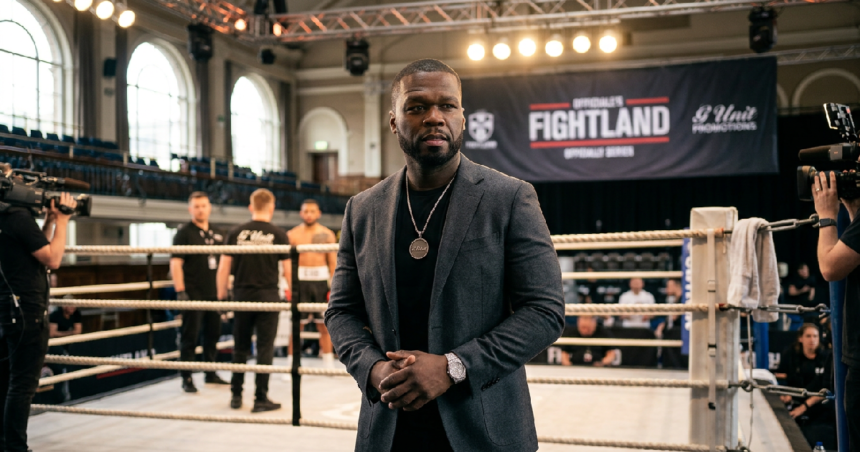 50 Cent launches Fightland British boxing series