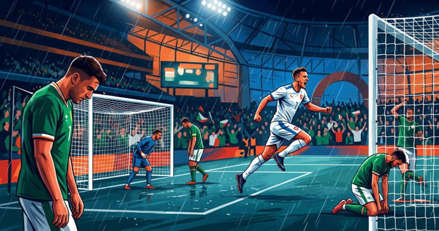 Czechs Sunk Ireland Following Tense Dublin Shootout