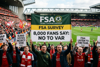 FSA Survey Finds 8,000 Fans Reject Current VAR System