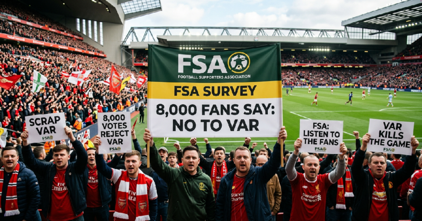FSA Survey Finds 8,000 Fans Reject Current VAR System