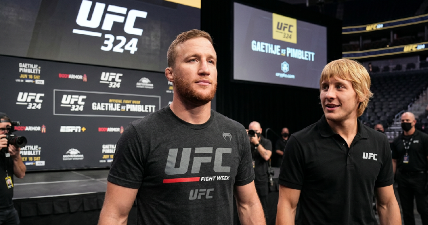 Experts favor Justin Gaethje over Paddy Pimblett at UFC 324