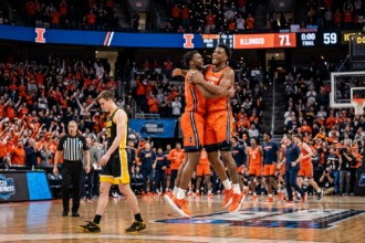 Illinois beats Iowa 71-59 to advance to Final Four