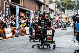 Japan office chair racing enters new era of competition