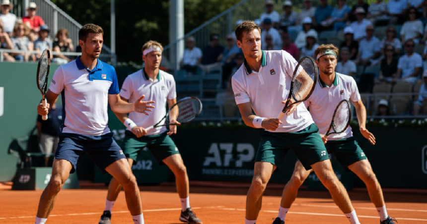 Jebavý and Veselý face Gray and McHugh in doubles clash