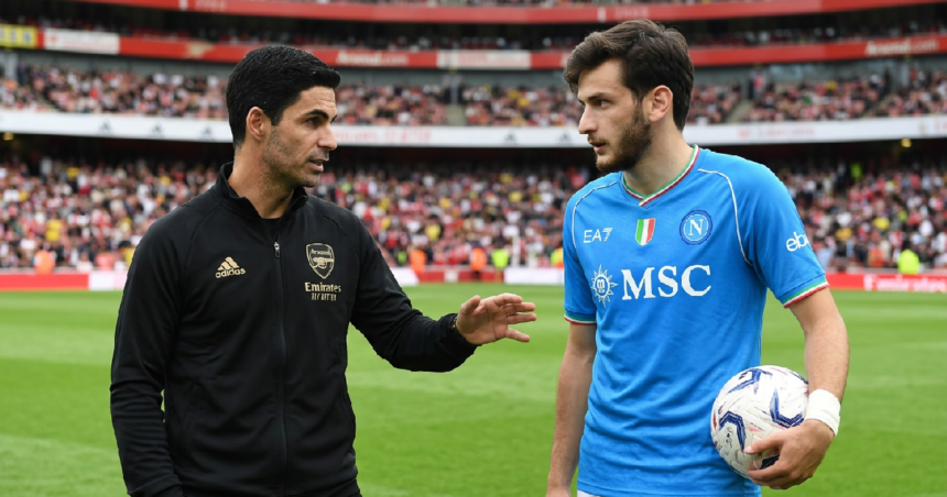 Arsenal pursue Kvaratskhelia as Arteta eyes summer move