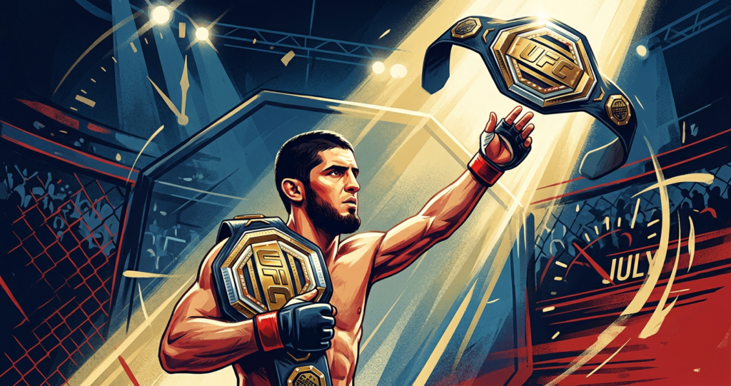 Makhachev Targets Two-Division Glory with July Title Defense