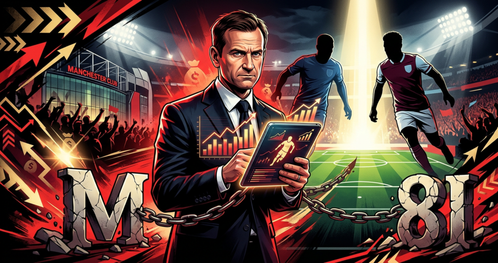 United prioritize eighty million pound midfield signing