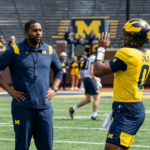 Michigan football quarterback competition heats up under Moore