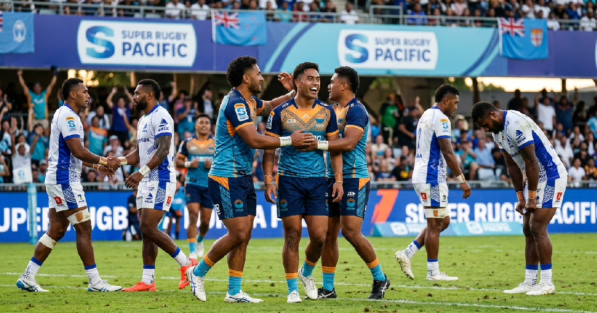 Moana Pasifika beat Fijian Drua in Super Rugby Pacific clash