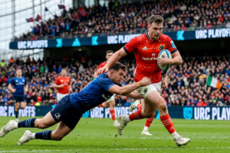 Munster edge Leinster 26-20 in intense URC playoff clash