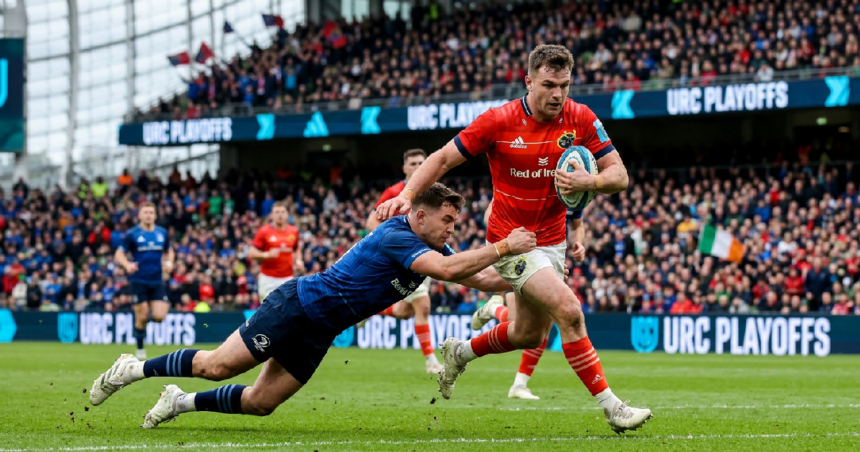 Munster edge Leinster 26-20 in intense URC playoff clash