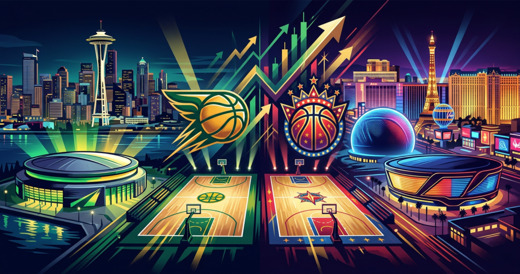 NBA greenlights expansion to Seattle and Las Vegas
