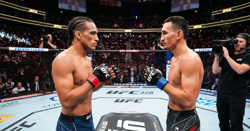 Oliveira jumps and Holloway tumbles in UFC 326 rankings