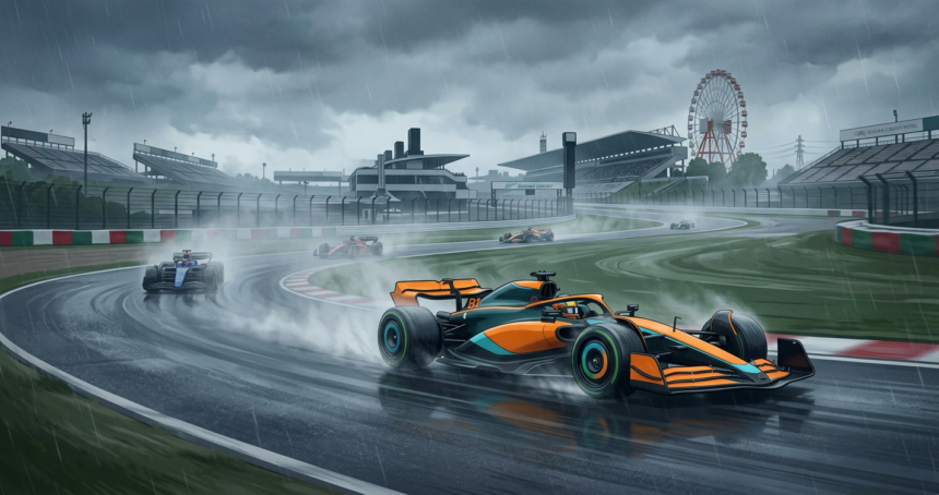 Piastri leads rain-hit second practice at Suzuka