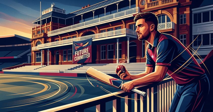 Middlesex Star Ryan Higgins Commits Future to Lord's