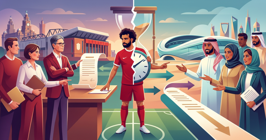 Liverpool contract length deadlock triggered Salah exit