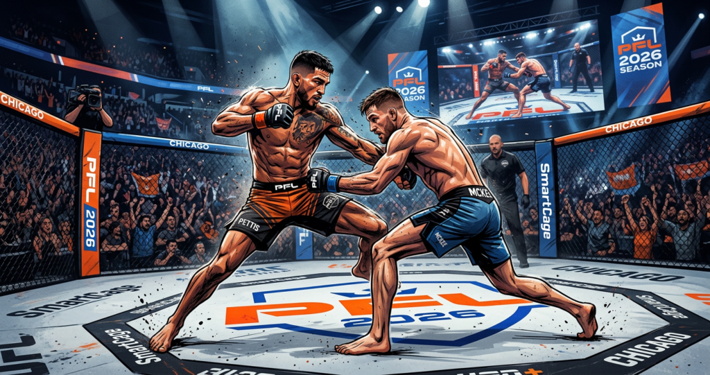 Pettis meets McKee in high-stakes PFL Chicago bantamweight bout