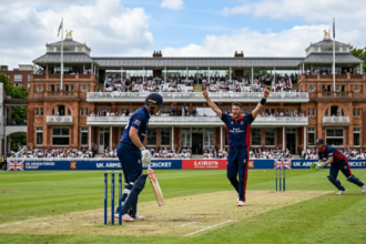 UK Armed Forces T20 Cricket live wickets from Lords