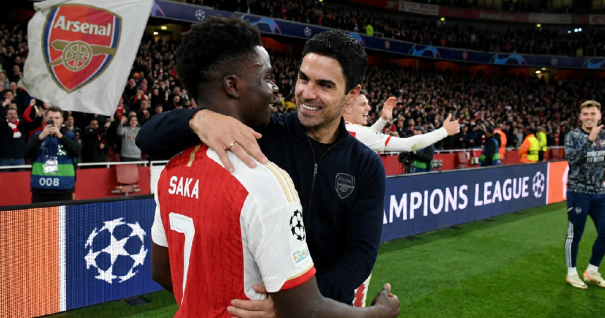 Arteta Praises Saka as Arsenal Navigate European Knockout Stages