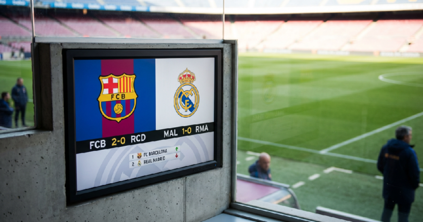 Barcelona extend lead after shock defeat for Real Madrid