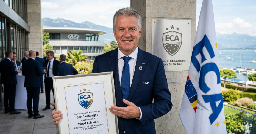 Bart Verhaeghe named Vice-Chairman of European Club Association