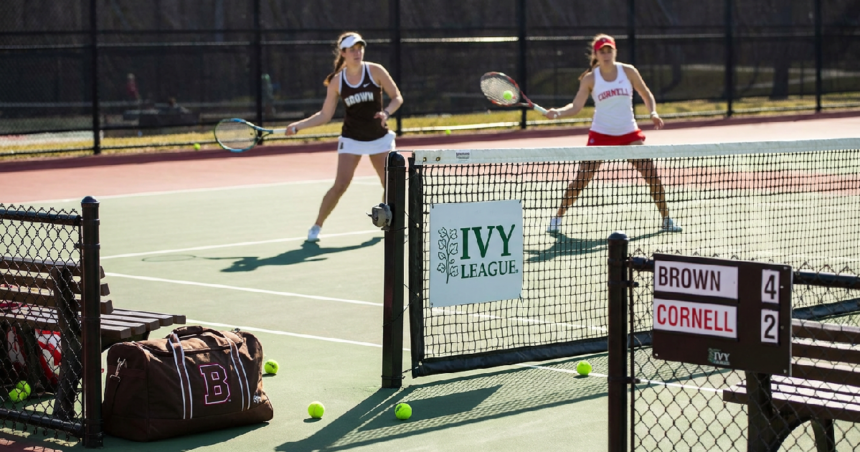 Brown University Athletics Defeat Cornell 4-2 in Tennis