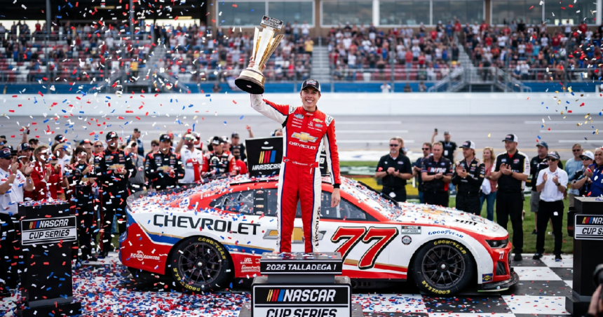 Carson Hocevar Earns Maiden Cup Victory in Talladega Thriller