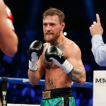 Conor McGregor scores standing counts in exhibition boxing
