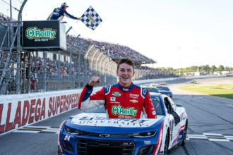 Day Captures First O’Reilly Series Victory at Talladega Superspeedway