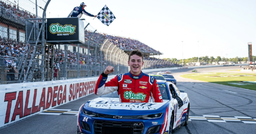 Day Captures First O’Reilly Series Victory at Talladega Superspeedway
