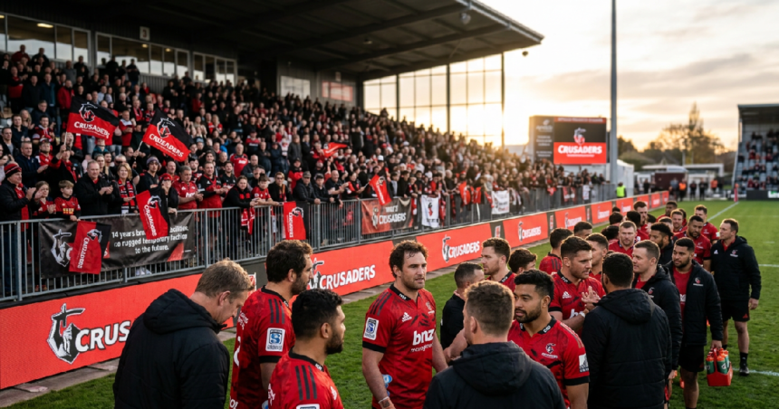 Crusaders bid farewell to temporary home after 14 years