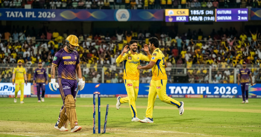 Chennai Super Kings Tighten Grip in Commanding Performance Against Kolkata Knight Riders