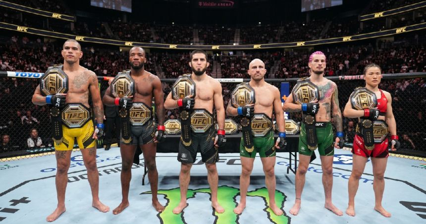 Current MMA champions hold ground as UFC rankings shift