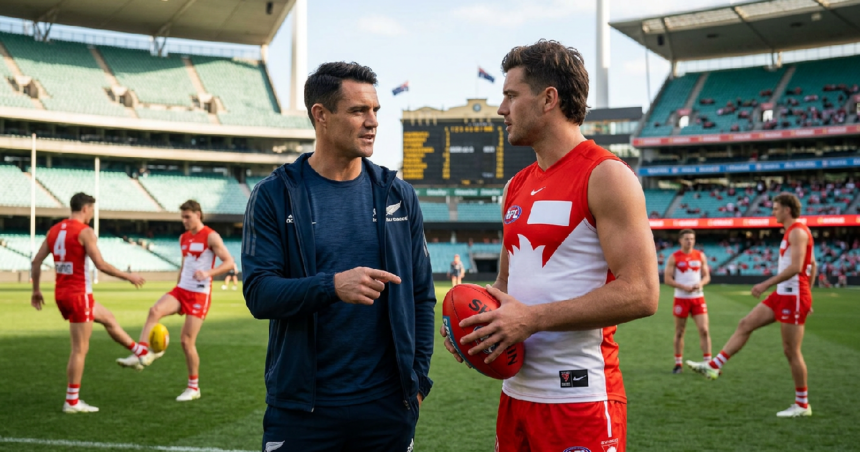 Dan Carter advice leads Sydney Swans to AFL kicking elite