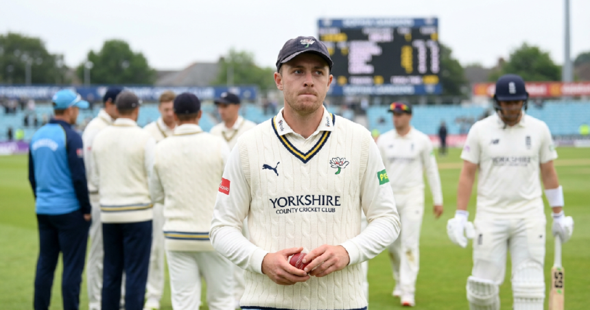 Dom Bess reflects on Yorkshire progress after day two in Cardiff
