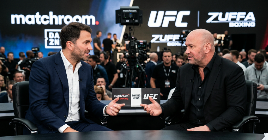 Eddie Hearn Discusses Massive Valuation for Potential Dana White Boxing Match