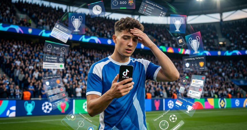 European football repetitive cycle traps TikTok generation