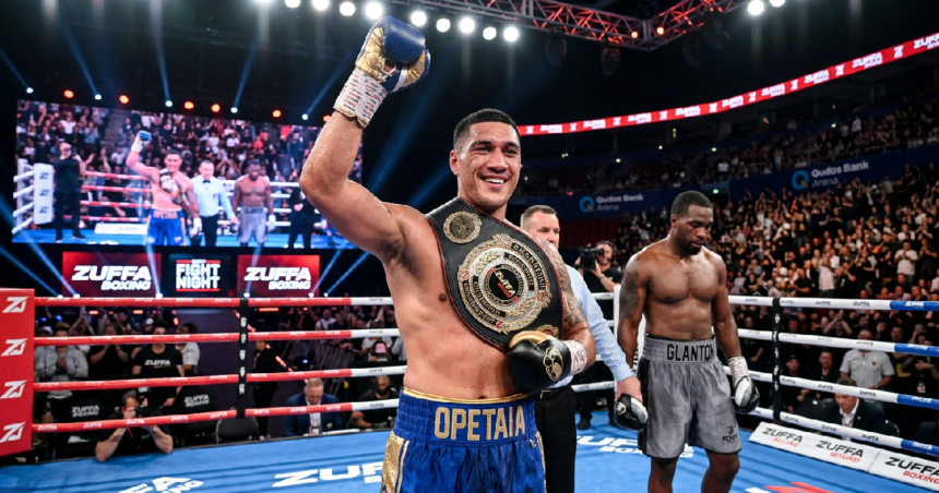 Jai Opetaia defeats Brandon Glanton for Zuffa Boxing title