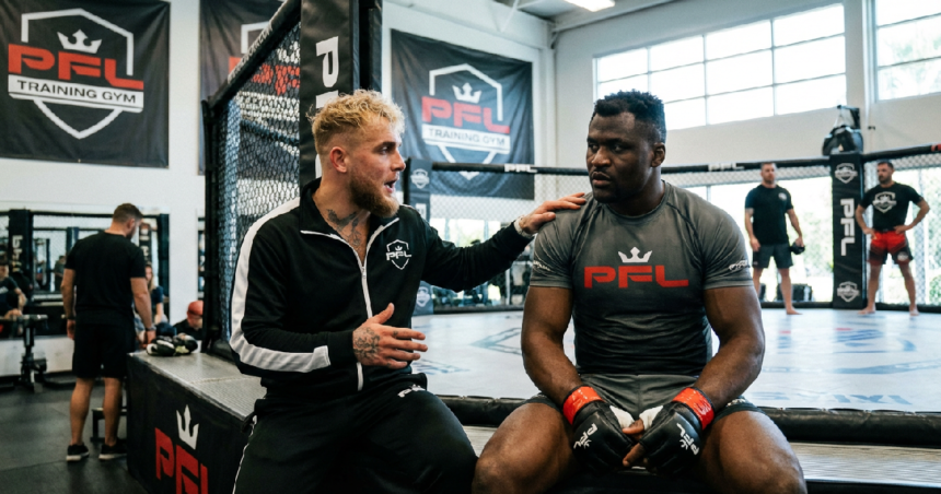 Jake Paul defends Francis Ngannou over difficult MMA return