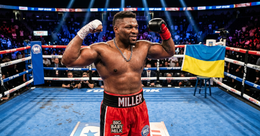Jarrell Miller Vows to Dethrone Oleksandr Usyk Following Eliminator Success