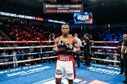 Kelvin Davis Joins Albright Rematch Card Against Peter Dobson