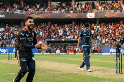 Kohli Ignites RCB with Fiery Reaction After Catching Gill