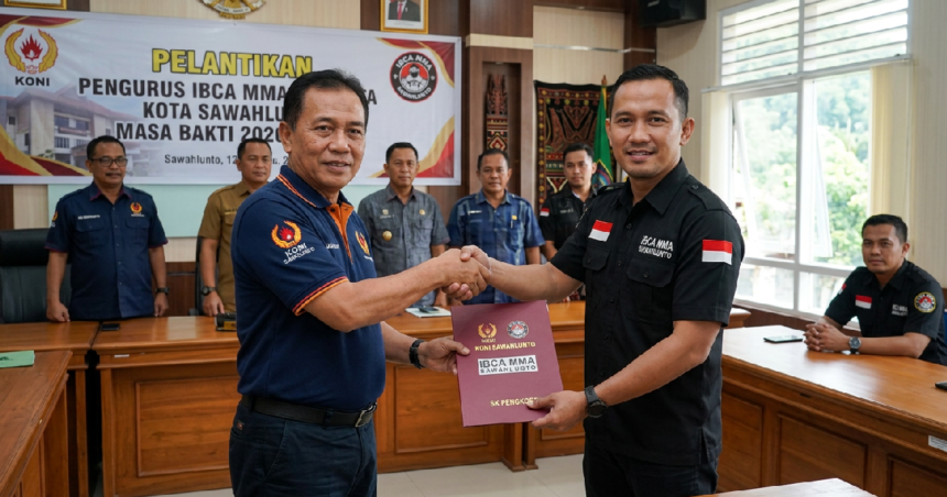 KONI Sawahlunto Formalizes IBCA MMA Management to Drive Regional Athlete Growth