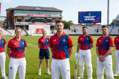 Lancashire Cricket and Castore reveal 1990s style 2026 shirts