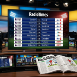 Live football on TV today Radio Times updates broadcast schedule