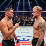 Nate Diaz Challenges Jake Paul to MMA Rematch