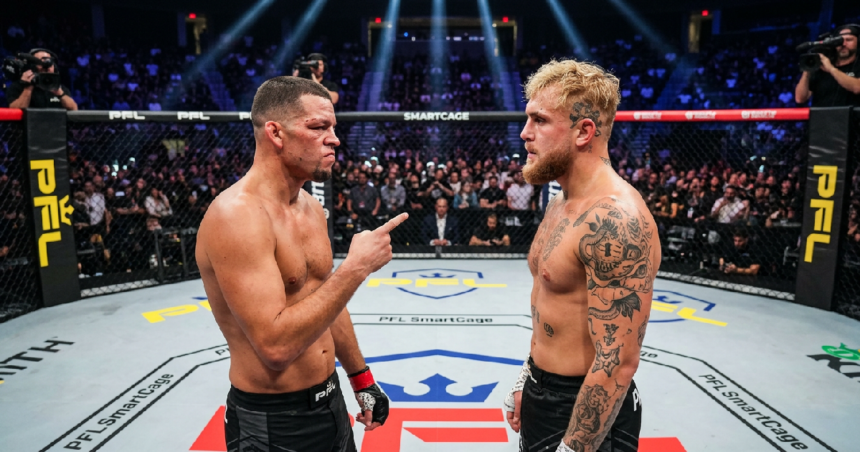 Nate Diaz Challenges Jake Paul to MMA Rematch