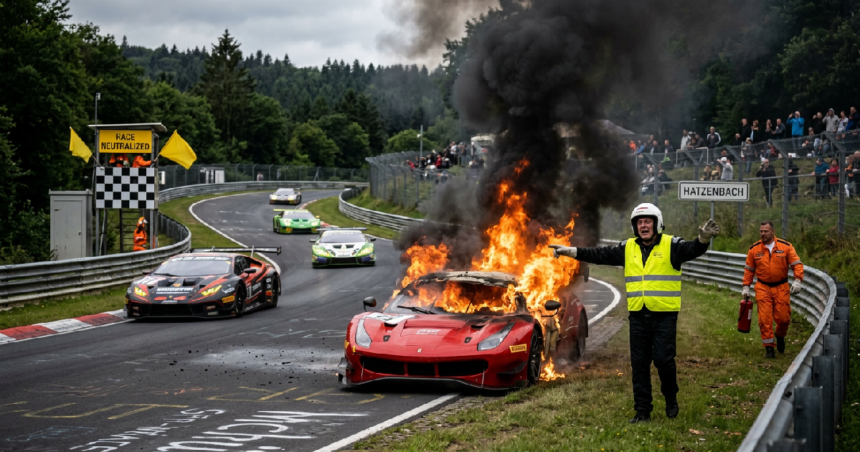 Driver Dies at Nurburgring in Race Featuring Max Verstappen