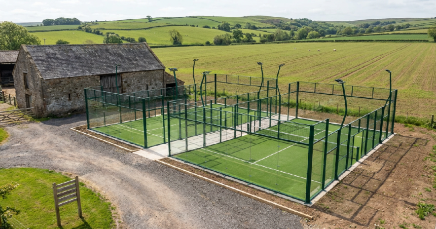 Padel tennis courts at farm approved as diversification grows